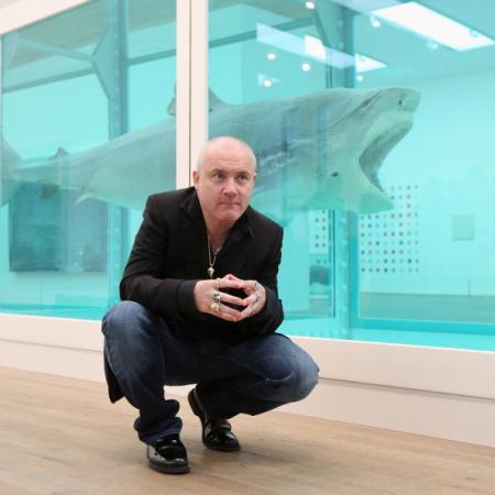 hirst damien worth tate modern damian retrospective launch artist works shark original price claims their gagosian artwork facts front his